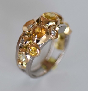 ring by jewellery designer Martin Spreng, exhibition