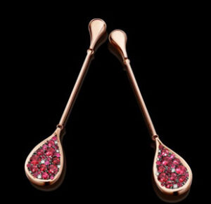 earrings by Antwerp Jeweller Joke Quick
